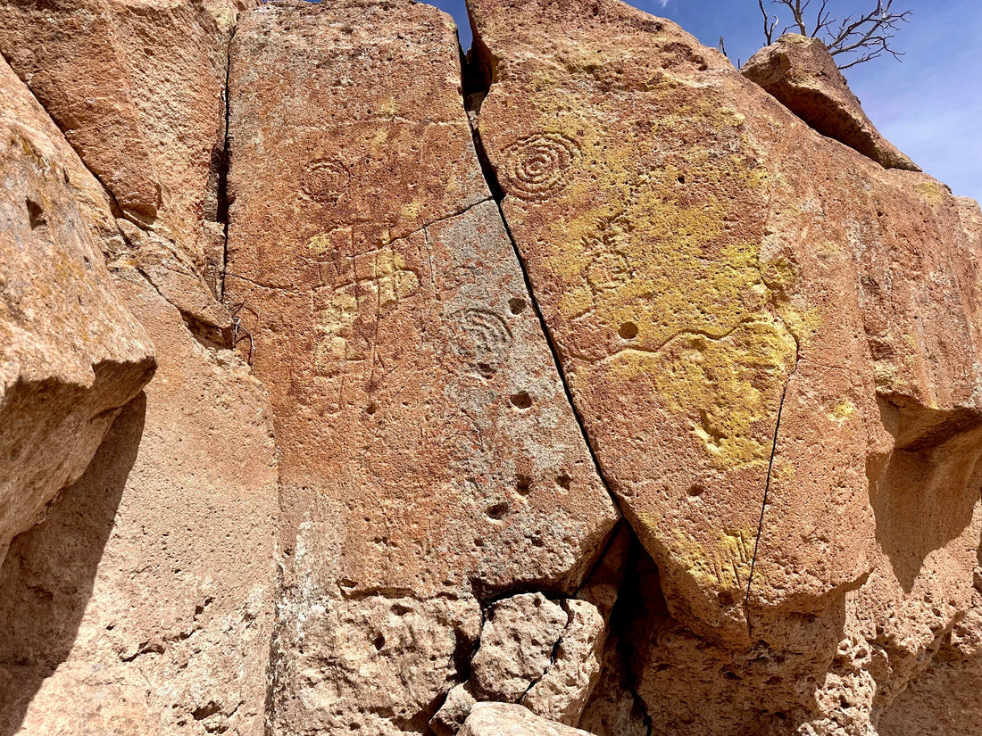 Petroglyphs at Bandelier National Monument